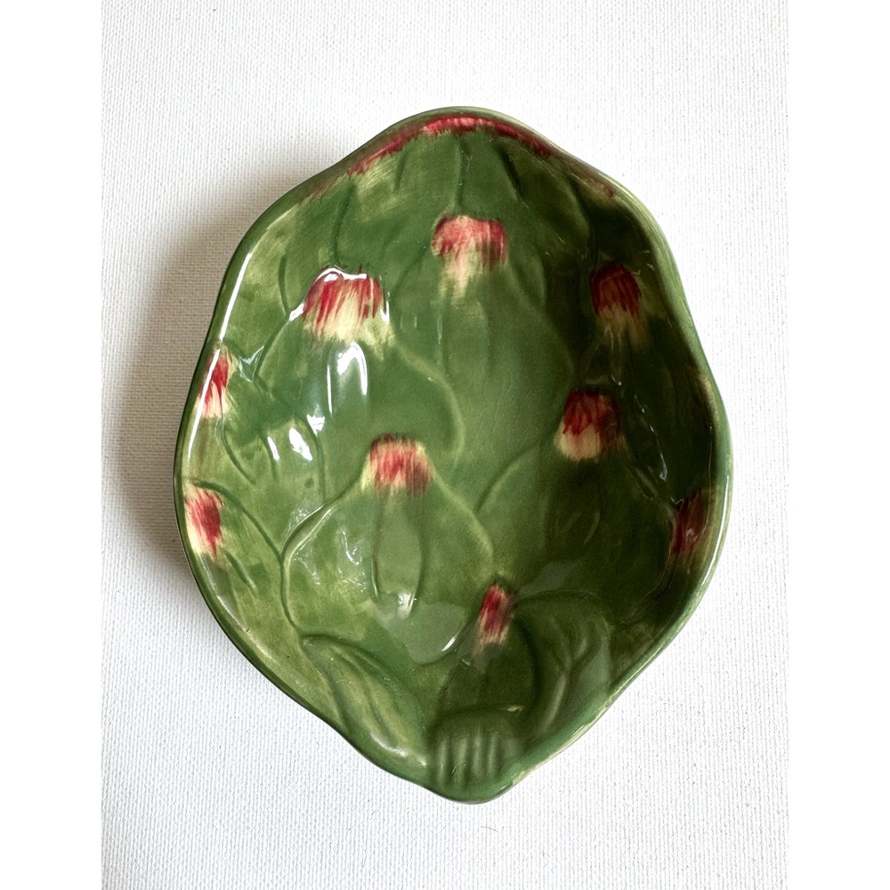 Williams Sonoma Jardin Potager Collection Artichoke Shaped Serving Dip Bowl